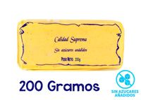 turron blando sin azucares anadidos de crema de almendras 200