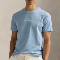 polo ralph lauren classic fit cotton-jersey embroidered script t-shirt - s