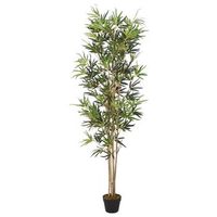 arbol de bambu artificial con 828 hojas verde 150 cm vidaxl