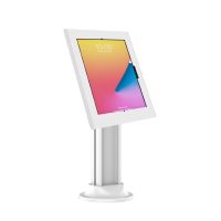 kimex soporte de mesa universal para tablets apple y samsung 129-13 blanco
