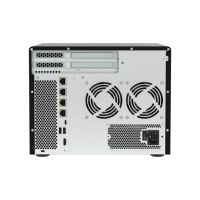 servidor nas torre qnap 8 bahias amd ryzen 5 16gb ddr5 25gbe tvs-h877ax-r5-16g