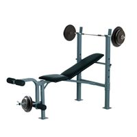 homcom banco de musculacion banco de pesas maquina de fitness entrenar musculos 165x68x114cm con respaldo regulable espuma   aosom espana