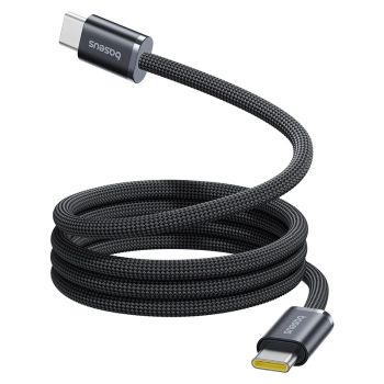 Baseus Cable de Absorción Magnética Type-C a Type-C de 100W Transmisión de Datos de Carga Rápida Núcleo de Cobre Estañad