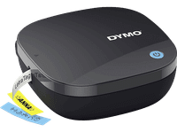 impresora de etiquetas - dymo lt-200b bluetooth ios y android con cinta papel blanco negro