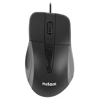 nilox raton optico 1000dpi negro