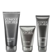 clinique for men routine heroes trio