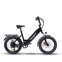bicicleta electrica bodywel f20pro para desplazamientos diarios motor bafang 48 v 18 ah color negro