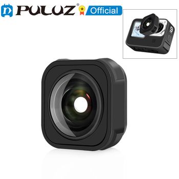 PULUZ Max lente Mod lente gran angular para GoPro Hero13 negro/Hero12 negro/Hero11 negro/HERO10 negro/HERO9 negro accesorios de cámara