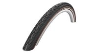 cubierta de exterior schwalbe road cruiser 28 x 1 75 negro marron reflection