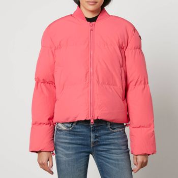 Diesel W-Oluch Quilted Cotton-Blend Padded Coat - IT 42/UK 10