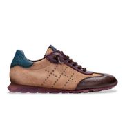 hispanitas para mujer chi264964 zapatillas de piel zinnia marron 37 1 a 3cm cordones casual