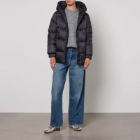 max mara the cube seia quilted-shell coat - uk 8