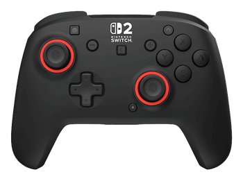 Mando Nintendo Switch 2 - Turtle Beach Rematch™ TBC-8105-05, Para Switch, Inalámbrica, Hasta 40h, Bluetooth, Sticks TMR, Alcance 9m, Negro