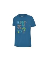 camiseta de montana joluvi climbing elements azul