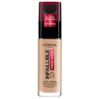 loreal paris infallible 32hr freshwear liquid foundation various shades - 145 beige rose
