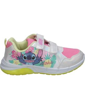 Zapatillas Con Luces Infantiles Leomil Stitch Ls000785 Multicolor 24