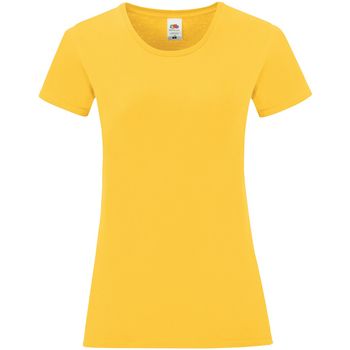Fruit Of The Loom Camiseta Iconic para mujer