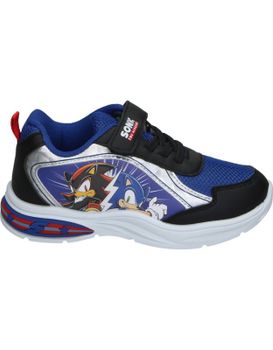Zapatillas Con Luces Sonic De Leomil Azules Sc001095 33