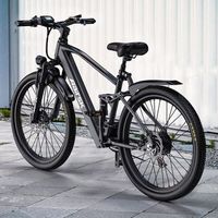 bicicleta electrica aairsk gt900 24 desbloqueo nfc 36 v 13 ah shimano 21 velocidades negra