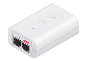 Inyector PoE Ubiquiti POE-24-30W-G-WH Gigabit Ethernet 24V 30W Blanco