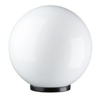 dopo lighting - baliza de jardin vic ip43 e27 mx 70w 300mm negro