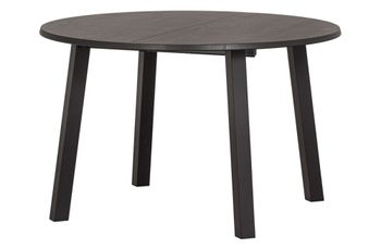 Mesa de comedor extensible de roble negro