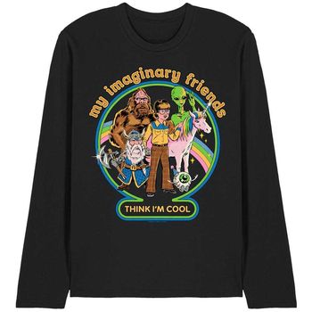 Steven Rhodes Camiseta manga larga My Imaginary Friends para hombre