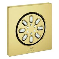 ducha lateral grohe rainshower aqua cube 2 chorros gold 26802gn0