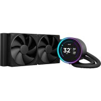 nzxt kraken elite 240 kit refrigeracion liquida con pantalla ips 240mm negro