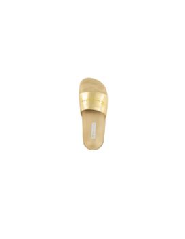 Sandalias Champion Slide Queens Amarillo Mujer