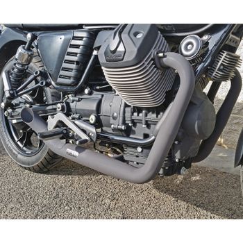 Sistema de escape Moto Guzzi V 7 i.e. -'14 Mass Hot Rod 2-2