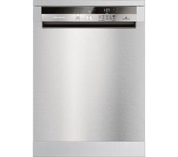 GRUNDIG GNF41821X Full-size Dishwasher - Stainless Steel, Stainless Steel