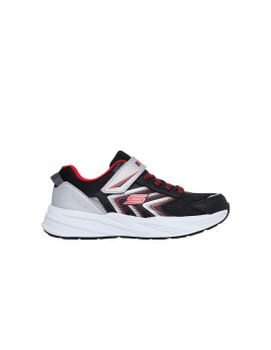 Zapatillas Skechers Microspec Tread Niño Negro/Rojo