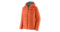 chaqueta acolchada patagonia down sweater hoody naranja para hombre