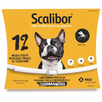 Collar Scalibor: antiparasitario para perros - 48 cm para perros pequeños