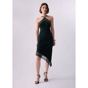 Liu Jo Vestidos Vestido midi de punto con encaje para mujer