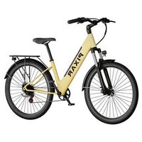 bicicleta electrica pixar cruiser 250w 36v 128ah 275x2 frenos de disco amarillo