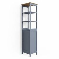 armario de bano bianco 40 x 160 cm vicco