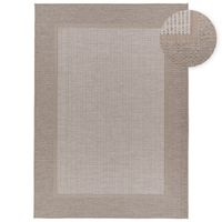 alfombras de interior y exterior verona beige 150 cm cuadrado