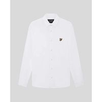 lyle  scott camisa manga larga lw2407v-626 white para hombre