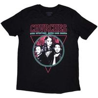 chvrches tops y camisetas good intentions para mujer