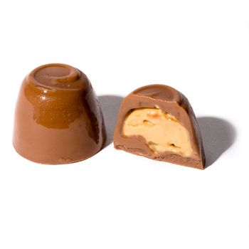 Bombones de Chocolate rellenos de turrón 150g