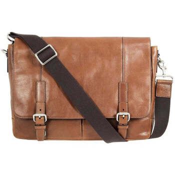 Fossil Bandolera Bandolera hombre piel de vacuno Cognac para hombre