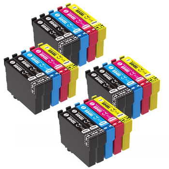 Pack 20 Cartuchos de tinta compatible con Epson 604XL 604 XL para Epson XP2200, XP2205, XP3200, XP3205, XP4200, XP4205, WF2910, WF2930, WF2935, WF2950 - Compatibles con Epson XP-2200, XP-2205,