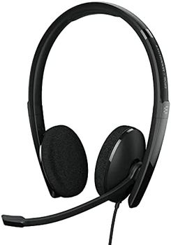 Epos I SENNHEISER Adapt 160T USB-C II - Adapt 100 Series - Auriculares - en la Oreja - con Cable - USB-C - Negro - Certificado para Microsoft Teams, optimizado para UC
