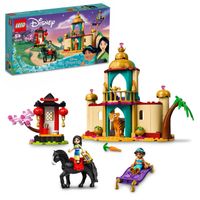 lego disney princess aventura de jasminie y mulan 5 anos - 43208