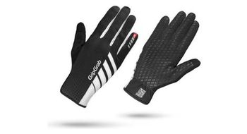 Guantes largos gripgrab raptor black white