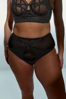 playful promises bragas negras eddie tiras cruzadas