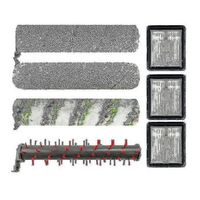 7 piezas de repuesto para aspiradora inalambrica x7 3350f 2832z 2955z filtro hepa rodillo principal