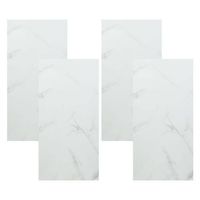set 4 paneles decorativos pvc efecto marmol 90x45 cm